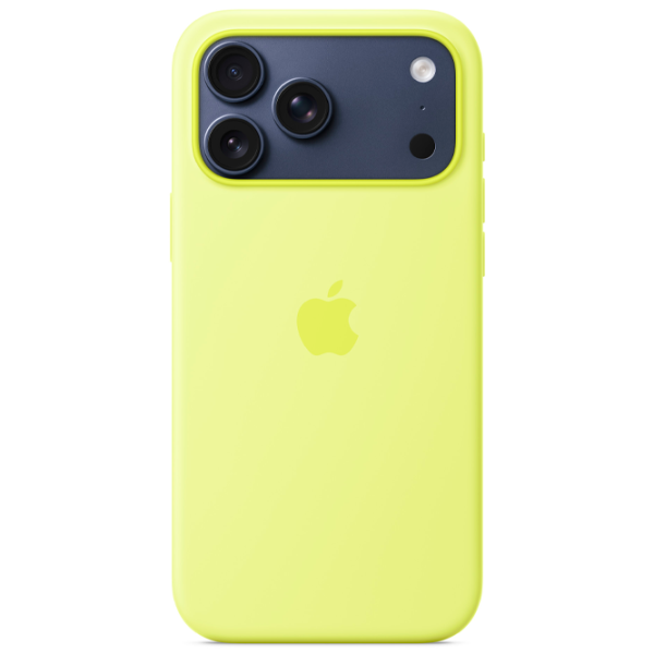 Husă pentru smartphone Apple iPhone 17 Pro Max Apple / MagSafe Back / Silicon / Neon Yellow photo 2