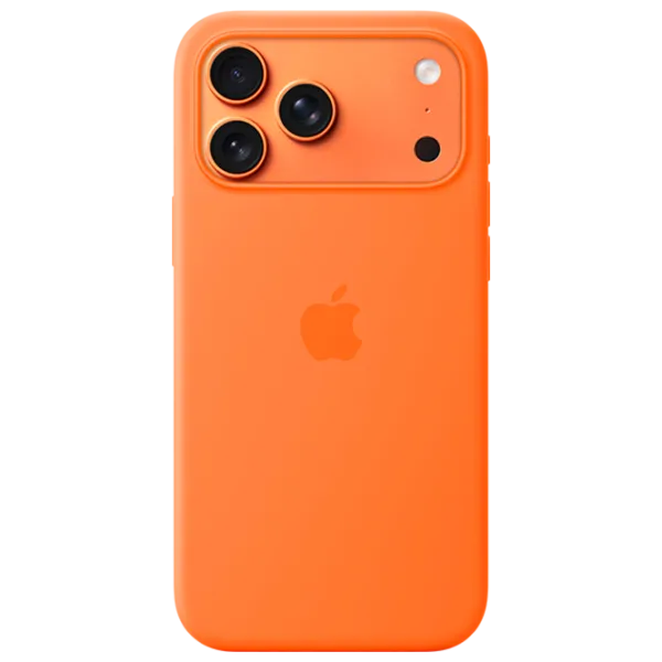 Чехол для смартфона Apple iPhone 17 Pro Max Apple / MagSafe Back / Силикон / Оранжевый photo 1