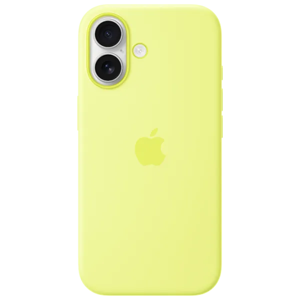Husă pentru smartphone Apple iPhone 17 Apple / MagSafe Back / Silicon / Neon Yellow photo 1