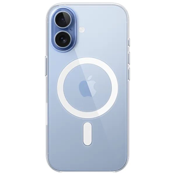 Husă pentru smartphone Apple iPhone 17 Apple / MagSafe Back / PP / White Transparent photo 4