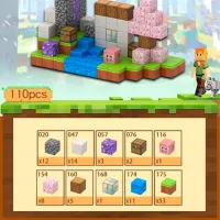 Конструктор My World Magnetic Cube Building Sets Классический/ Разноцветный photo 2