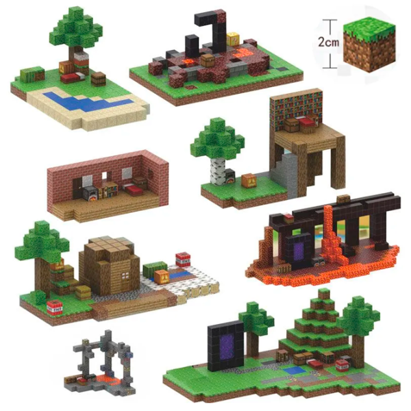 Constructor My World Magnetic Cube Building Sets Clasic/ Multicolor photo 3