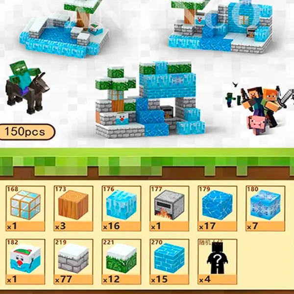 Constructor My World Magnetic Cube Building Sets Clasic/ Multicolor photo 3