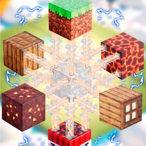 Constructor My World Magnetic Cube Building Sets Clasic/ Multicolor photo 4