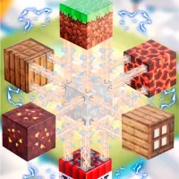Конструктор My World Magnetic Cube Building Sets Классический/ Разноцветный photo 4