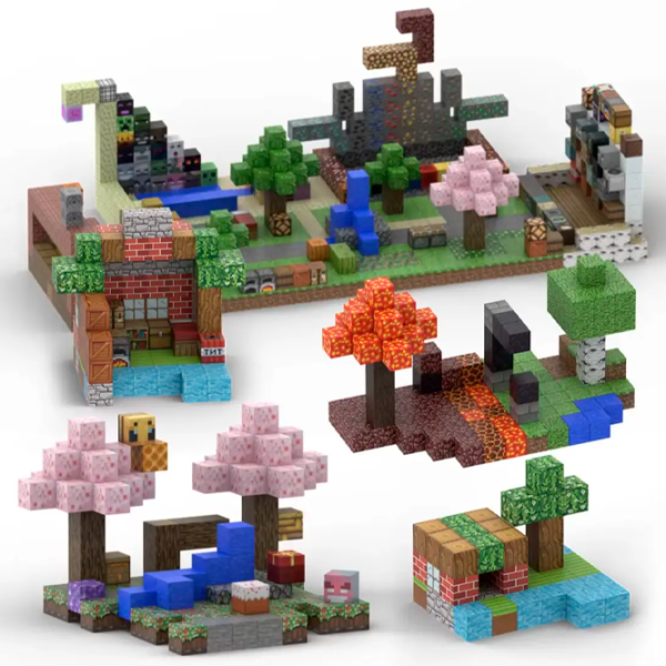 Constructor My World Magnetic Cube Building Sets Clasic/ Multicolor photo 3