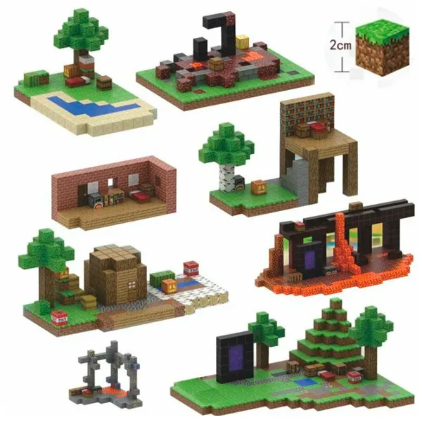 Constructor My World Magnetic Cube Building Sets Clasic/ Multicolor photo 3