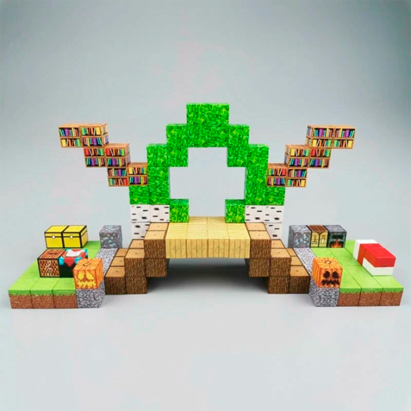 Constructor My World Magnetic Cube Building Sets Clasic/ Multicolor photo 5