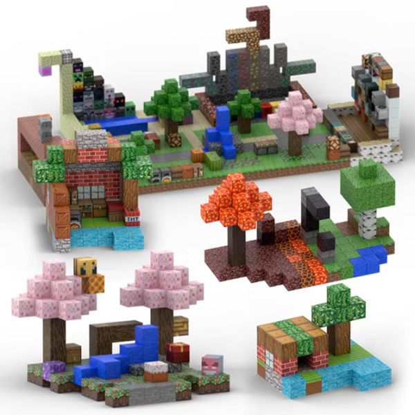 Constructor My World Magnetic Cube Building Sets Clasic/ Multicolor photo 3