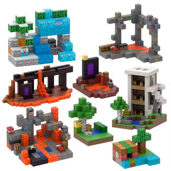 Constructor My World Magnetic Cube Building Sets Clasic/ Multicolor photo 4