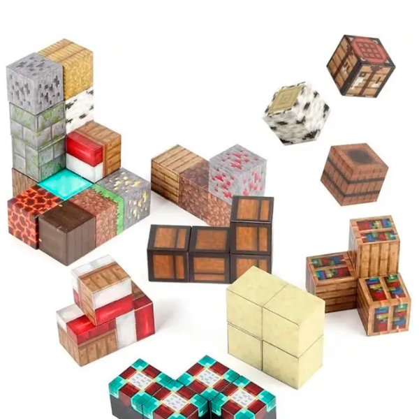 Constructor My World Magnetic Cube Building Sets Clasic/ Multicolor photo 5