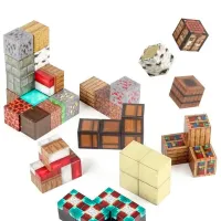 Конструктор My World Magnetic Cube Building Sets Классический/ Разноцветный photo 5