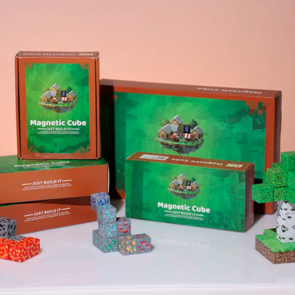 Constructor My World Magnetic Cube Building Sets Clasic/ Multicolor photo 4