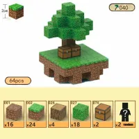 Constructor My World Magnetic Cube Building Sets Clasic/ Multicolor photo 2