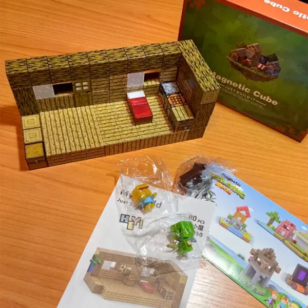 Constructor My World Magnetic Cube Building Sets Clasic/ Multicolor photo 4