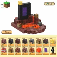 Конструктор My World Magnetic Cube Building Sets Классический/ Разноцветный photo 2