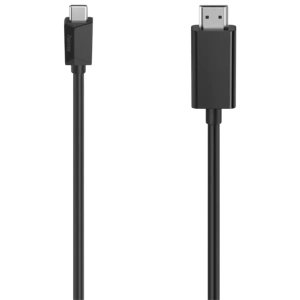 Кабель видео Hama USB Type-C + HDMI 1.5 м / Черный photo 1