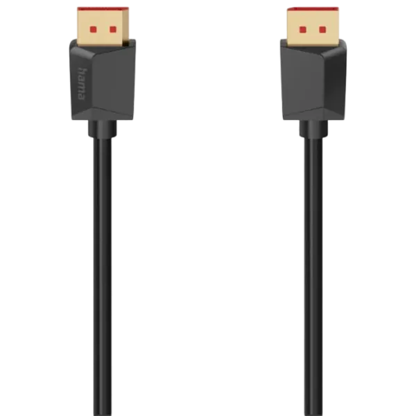 Cablu video Hama DisplayPort + DisplayPort 2 m / Black photo 1