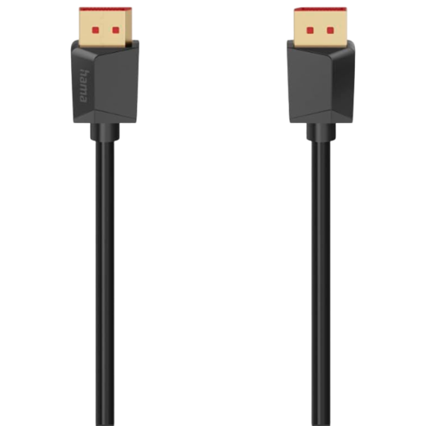 Cablu video Hama DisplayPort + DisplayPort 2 m / Black photo 1
