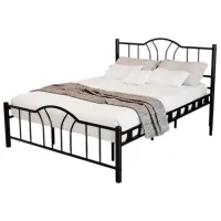 Кровать Magnus Bella 160 x 200 см / Металл / Черный