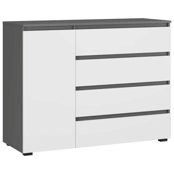 Comodă Magnus Grand 92 x 120 x 45 / PAL / Alb photo 1