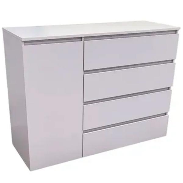 Comodă Magnus Grand 92 x 120 x 45 / PAL / Alb photo 1