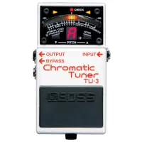 Педаль Boss TU-3  Белый / Металл