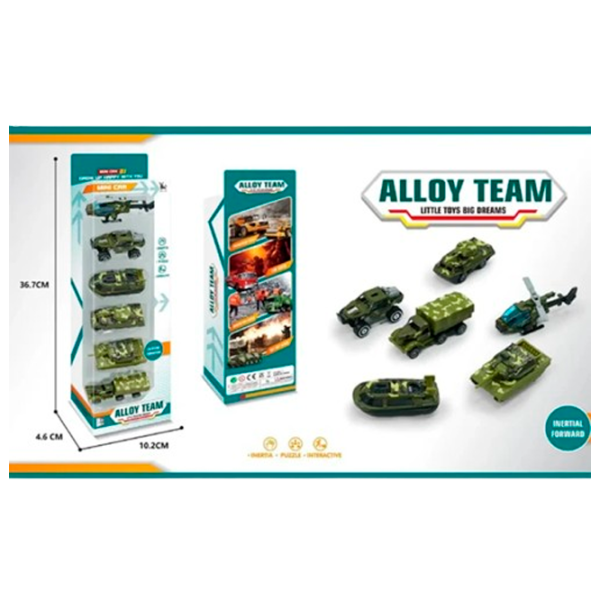 Set de mașini Huand 44235   / / Green Green photo 1