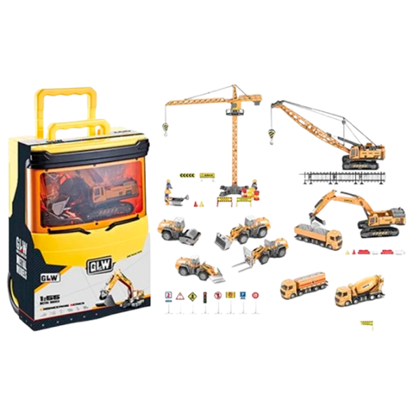 Set de mașini Huand 64008   / / Black Yellow photo 1