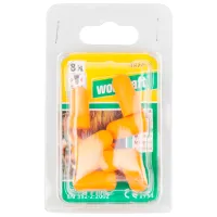 Dopuri de urechi Wolfcraft 4874000 Orange photo 2