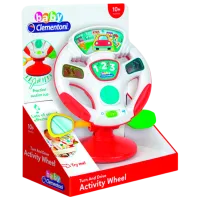 Jucărie interactivă Clementoni Activity Wheel Turn and Drive 17899 1+ / Red photo 2