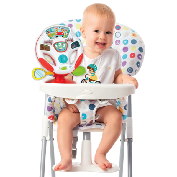 Jucărie interactivă Clementoni Activity Wheel Turn and Drive 17899 1+ / Red photo 3