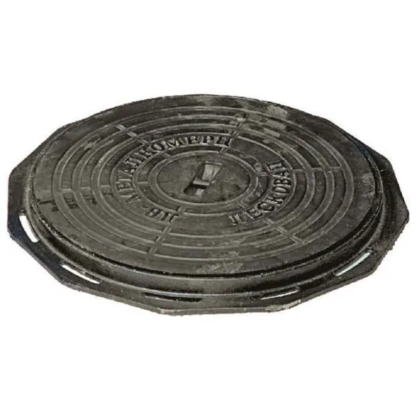 Канализационная крышка Unitehna 1.5 T Черный /  photo 1