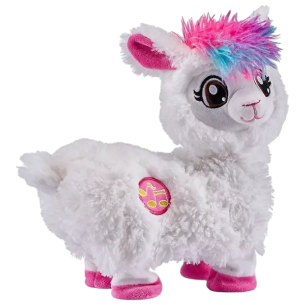 Jucărie moale Zuru Pets Alive Llama 668 2+ / White photo 2
