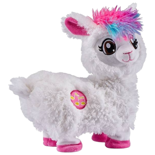 Jucărie moale Zuru Pets Alive Llama 668 2+ / White photo 2