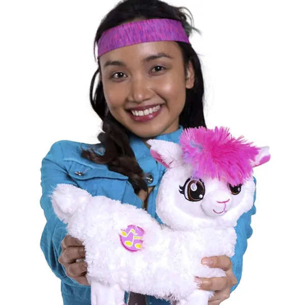 Jucărie moale Zuru Pets Alive Llama 668 2+ / White photo 4