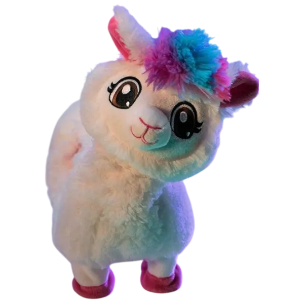 Jucărie moale Zuru Pets Alive Llama 668 2+ / White photo 5