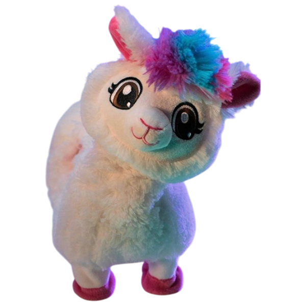 Jucărie moale Zuru Pets Alive Llama 668 2+ / White photo 5