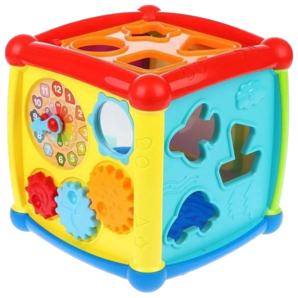 Joc educativ Huanger Fancy Cube HE0520 3+ / Multicolor photo 3