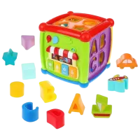 Joc educativ Huanger Fancy Cube HE0520 3+ / Multicolor photo 5