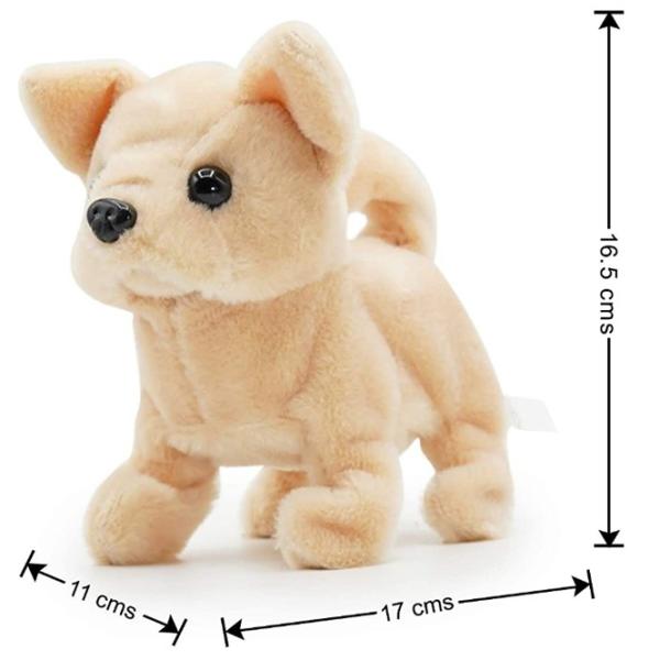 Мягкая игрушка Pugs At Play Chili Walking Dog PAP01 2+ / Бежевый photo 3