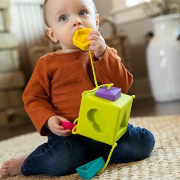 Joc educativ Fat Brain OombeeCube F120DT 1.5+ / Multicolor photo 4