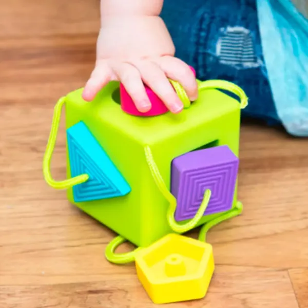 Joc educativ Fat Brain OombeeCube F120DT 1.5+ / Multicolor photo 6