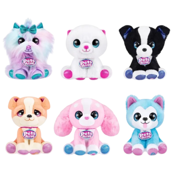 Jucărie moale Zuru Pets Alive Puppy Rescue 9540 3+ / Multicolor photo 2