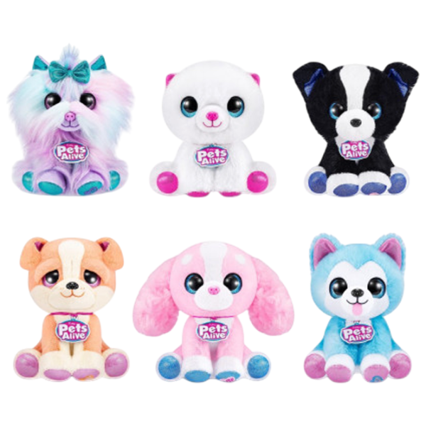 Jucărie moale Zuru Pets Alive Puppy Rescue 9540 3+ / Multicolor photo 2