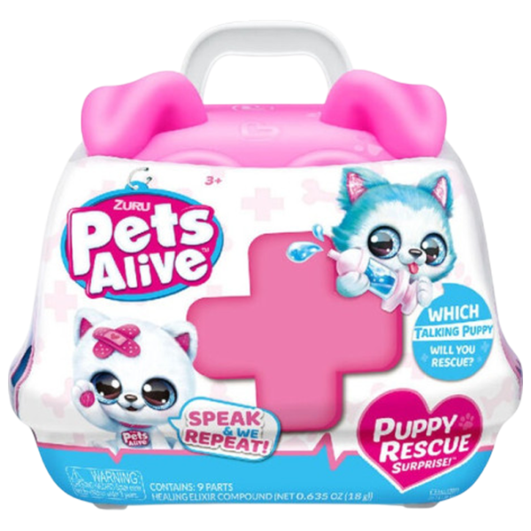 Jucărie moale Zuru Pets Alive Puppy Rescue 9540 3+ / Multicolor photo 9
