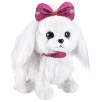 Jucărie moale Zuru Pets Alive Paw Paw Puppy 9531 3+ / White photo 2