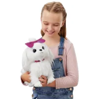 Jucărie moale Zuru Pets Alive Paw Paw Puppy 9531 3+ / White photo 5
