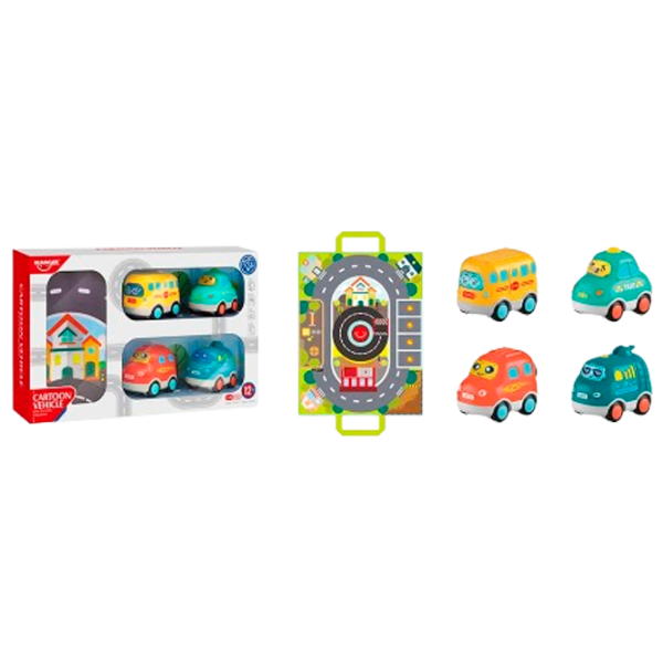 Set de mașini Huanger HE0540 18592  / / Multicolor Multicolor photo 1