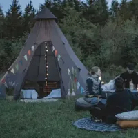 Светодиодная лента Easy Camp Blur Light Chain 2 м / Жёлтый photo 2